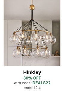 30% Off Hinkley with code: DEALS22 - ends 12.4 | Shop Hinkley 