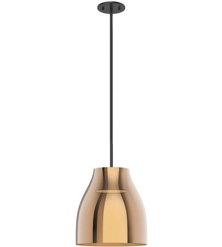 Kuzco Lighting Pd Bk Cp Trinity Led Inch Black Copper Pendant