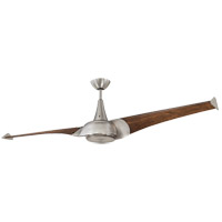 Savoy House 68-818-2CN-SN Ariel 68 inch Satin Nickel with Chestnut