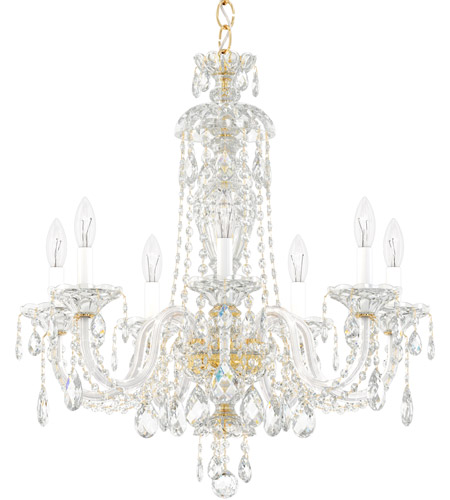 schonbek sterling 7 light chandelier