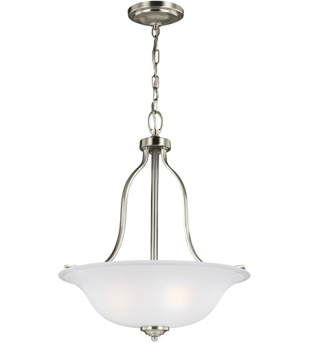 B/S 23.25x45.00x24.50 Slvr Seagull Sea Gull 6641308-962 Contemporary Modern Eight Light Island Chandelier from Towner Collection in Pwt Nckl 45.00 inches Finish Brushed Nickel