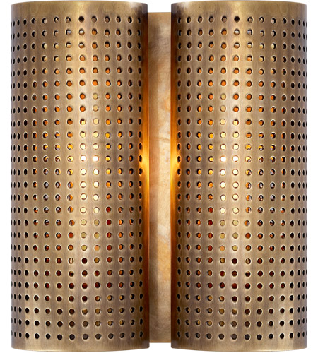Visual Comfort KW2063BZ Kelly Wearstler Precision 2 Light 8 inch Bronze Sconce Wall Light, Kelly Wearstler photo