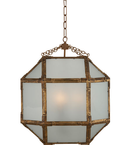 Visual Comfort SK5009PN-CG Suzanne Kasler Morris 3 Light 19 inch Polished Nickel Foyer Pendant Ceiling Light in Clear Glass photo