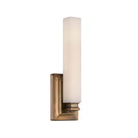 WAC Lighting WS-7115-BB Bristol LED 5 Inch Brushed Brass Vanity Sconce ...