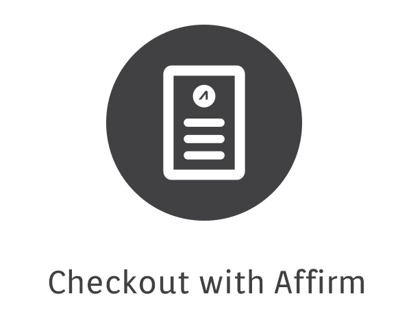 Checkout with Affirm
