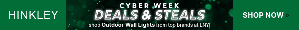 Cyber Week Deals & Steals | Save on Hinkley, Quoizel, & Kichler | Shop Now