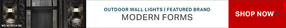 Modern Forms | Featured Brand | Outdoor Wall Lighting | Save Now