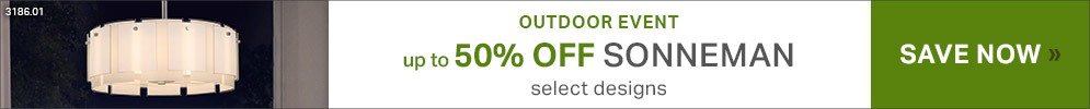 Outdoor Event | up to 50% OFF | Sonneman | Select Designs | Shop Now