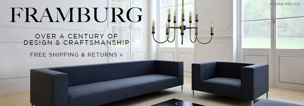 Framburg | Over a century of design & craftsmanship | Free shipping & returns 