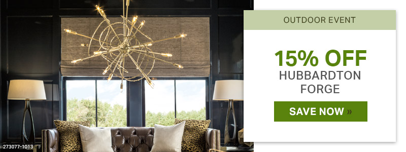 Outdoor Event | 15% Off Hubbardton Forge | Save Now