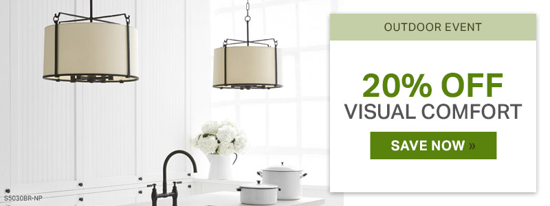 Outdoor Event | 20% Off Visual Comfort | Save Now