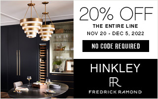 Hinkley | 20% Off | November 20 - December 5, 2022 | With Code: CYBER22 | Shop Now