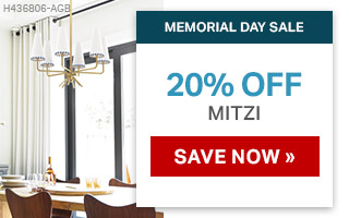 Memorial Day Sale | 20% Off Mitzi by Hudson Valley Lighting | Save Now
