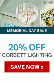 Memorial Day Sale | 20% Off Corbett Lighting | Save Now