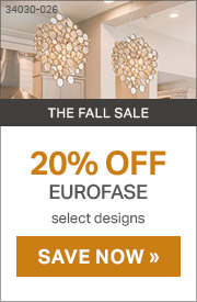 The Fall Sale | 20% Off Eurofase | Select Designs | Save Now