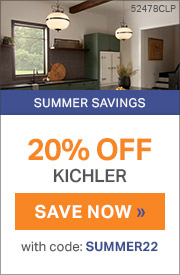 Summer Savings | 20% Off Kichler | with code: SUMMER22 | Save Now