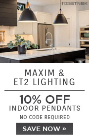 Maxim & ET2 Lighting | 10% Off Indoor Pendants | No Code Required | Save Now