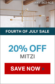 Fourth of July Sale | 20% Off Mitzi by Hudson Valley Lighting | Save Now