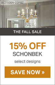The Fall Sale | 15% Off Schonbek | Select Designs | Save Now