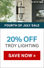 Fourth of July Sale | 20% Off Troy Lighting | Save Now