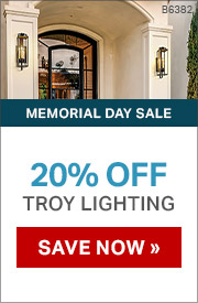 Memorial Day Sale | 20% Off Troy Lighting | Save Now