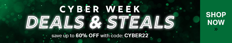 Cyber Week Deals & Steals | Save up to 60% Off Lighting & Décor with code: CYBER22 | Shop Now