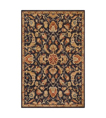41ELIZABETH 42411-GY Beverly 132 X 96 inch Gray and Yellow Area Rug, Wool