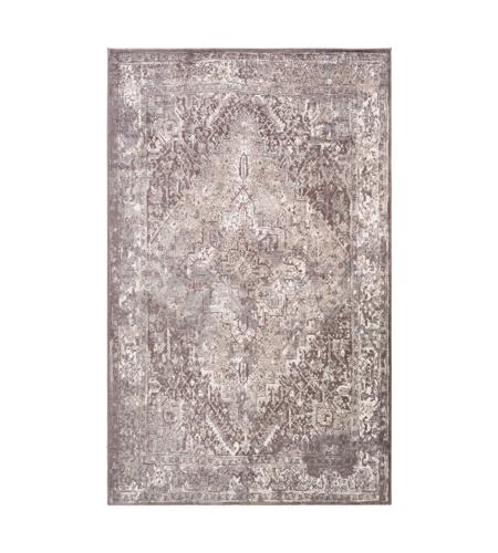 41ELIZABETH 48218-MG Acton 90 X 63 inch Medium Gray/Taupe/White Rugs, Polyester photo