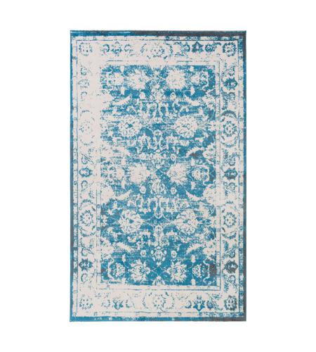 41ELIZABETH 42466-BN Acton 36 X 24 inch Blue and Neutral Area Rug, Polyester photo