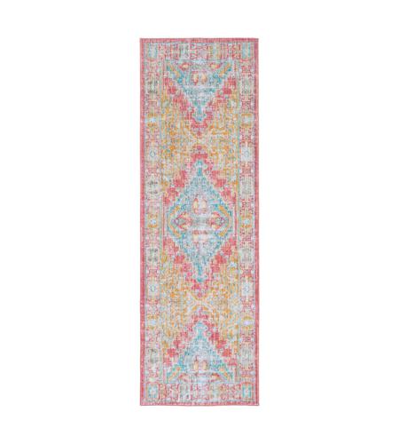41ELIZABETH 52555-CY Ayland 151 X 108 inch Coral/Mint/Bright Yellow/Beige Rugs, Rectangle