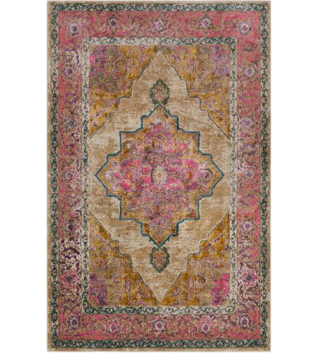 41ELIZABETH 42707-BO Degory 36 X 24 inch Brown and Orange Area Rug, Polyester and Polypropylene photo