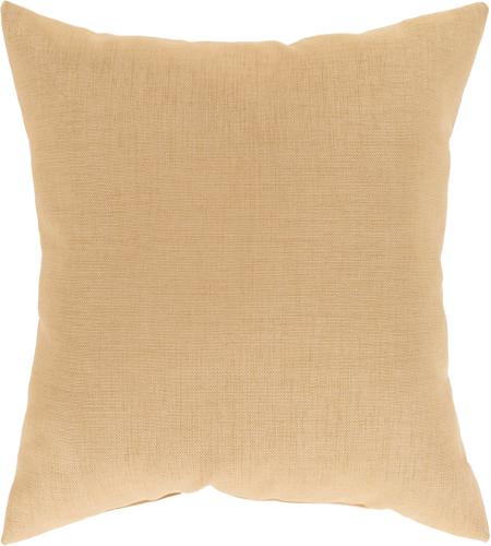 41ELIZABETH 56890-W Artis 18 X 18 inch Wheat Pillow Cover