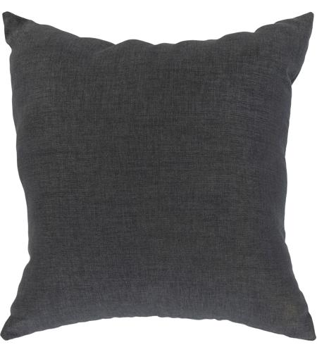 41ELIZABETH 56897-C Artis 22 X 22 inch Charcoal Pillow Cover