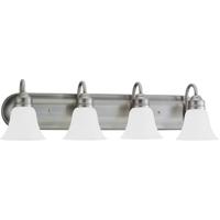 41ELIZABETH 40370-ABSE Adger 4 Light 33 inch Antique Brushed Nickel Bath Vanity Wall Light in Satin Etched Glass thumb