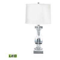 41ELIZABETH 46161-CL Amadeus 28 inch 9.5 watt Clear Table Lamp Portable Light in LED, 3-Way, Balustrade thumb