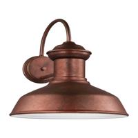 41ELIZABETH 40692-WC Abby 1 Light 16 inch Weathered Copper Outdoor Wall Lantern photo thumbnail