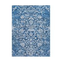 41ELIZABETH 48902-BB Aqualina 35 X 24 inch Bright Blue/Navy/Beige/Taupe Rugs, Rectangle thumb