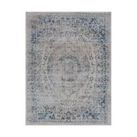 41ELIZABETH 42345-GG Ademaro 123 X 94 inch Gray and Gray Area Rug, Polypropylene and Chenille thumb