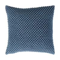 41ELIZABETH 56709-D Anthony 18 X 18 inch Denim Pillow Cover, Square thumb