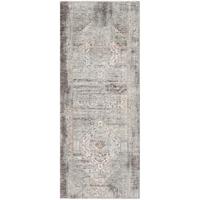 41ELIZABETH 55572-MG Cromwell 96 X 39 inch Medium Gray/Charcoal/Ivory/Butter/Pale Blue Rugs, Runner photo thumbnail