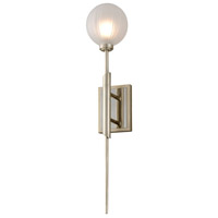 Satin Silver Leaf Finish with Clear Glass 56 Inch 48W 12 LED Chandelier Corbett Lighting 263-012 Tempest