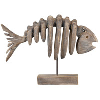 Bone Fish Decorative Object or Figurine