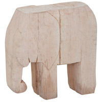 Wooden Elephant Decorative Object or Figurine