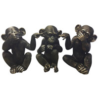 He Did It Chimps Decorative Object or Figurine