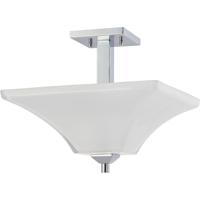 Nuvo Parker 4 Light Vanity Fixture with Sandstone Etched Glass 