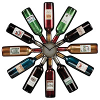 Wine Bottle Wall Clock