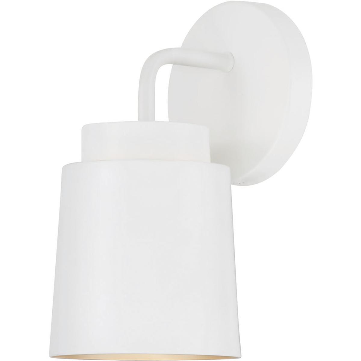 Austin Allen & Co. AA1035WE Pratt 1 Light 5 inch Matte White Sconce Wall Light