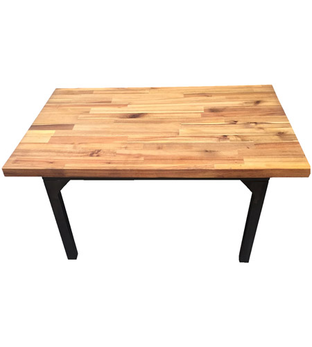 A&B Home 39255 Acacia 40 X 1 inch Natural and Black Cocktail Table photo
