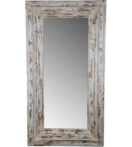 A B Home 40011 Ds Colfax 75 X 39 Inch, Distressed Floor Mirror