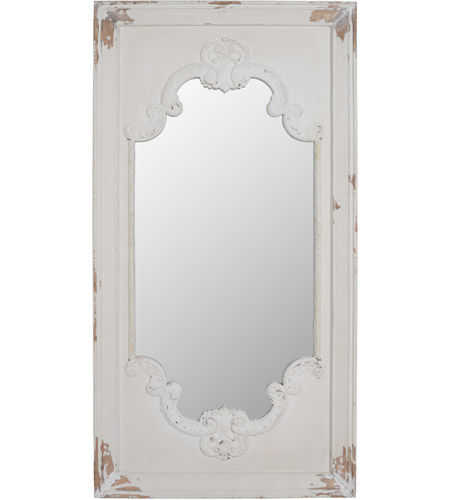 A&B Home 41126 Southern Living 54 X 29 inch Antique White Mirror photo